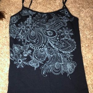 Navy blue tank